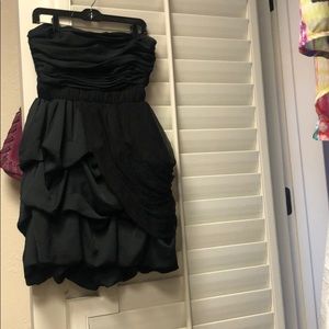 Black cocktail dress